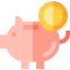 Piggy bank icon 64x64