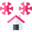 Virus warning Ikona 64x64