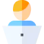 Teleworking アイコン 64x64