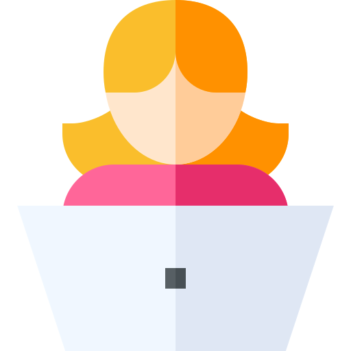 Teleworking icon