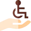 Disabled person icône 64x64