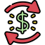 Cash flow icon 64x64