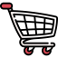 Shopping cart icon 64x64