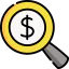 Magnifying glass icon 64x64
