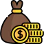 Money bag icon 64x64