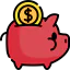 Piggy bank icon 64x64