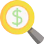 Magnifying glass icon 64x64