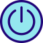 Power button icon 64x64