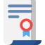 Certificate icon 64x64