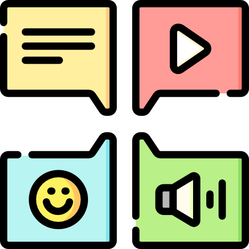 Message types icon