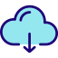 Cloud computing icon 64x64