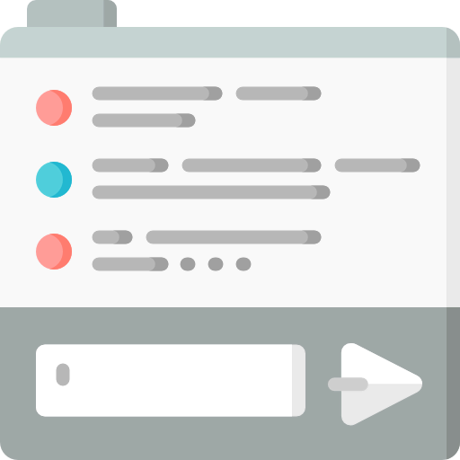 Chat box icon