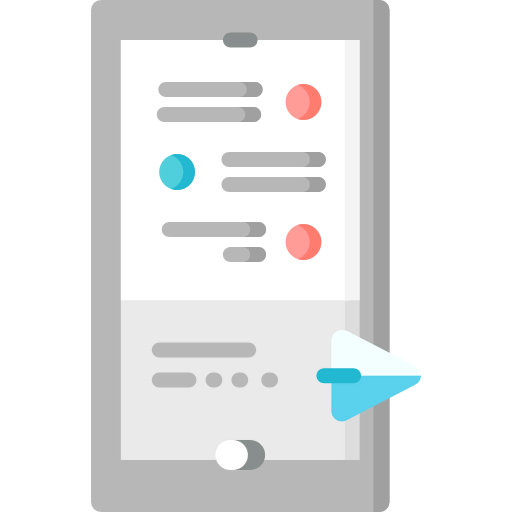 Mobile chat icon