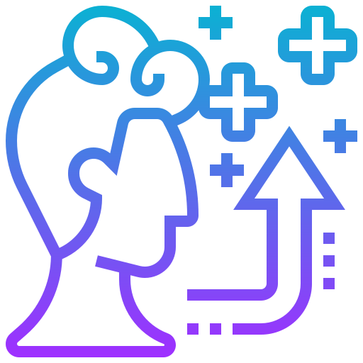 Positive thinking icon