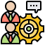Business partnership icon 64x64