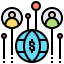 Business partnership icon 64x64