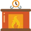 Fireplace icon 64x64