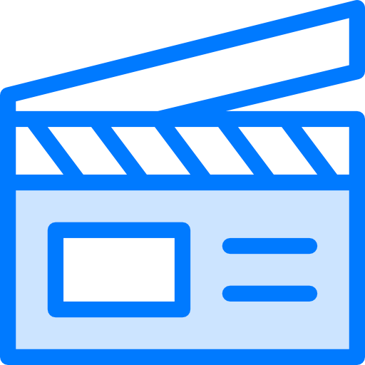 Clapperboard icon