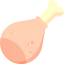 Chicken leg icon 64x64