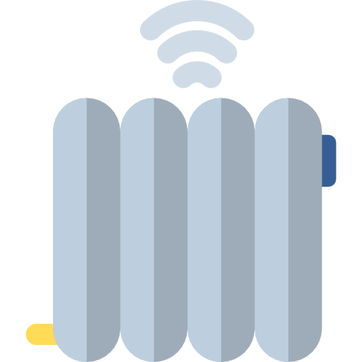 Smart heating icon