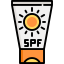 Sun cream icon 64x64
