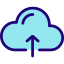 Cloud computing icon 64x64