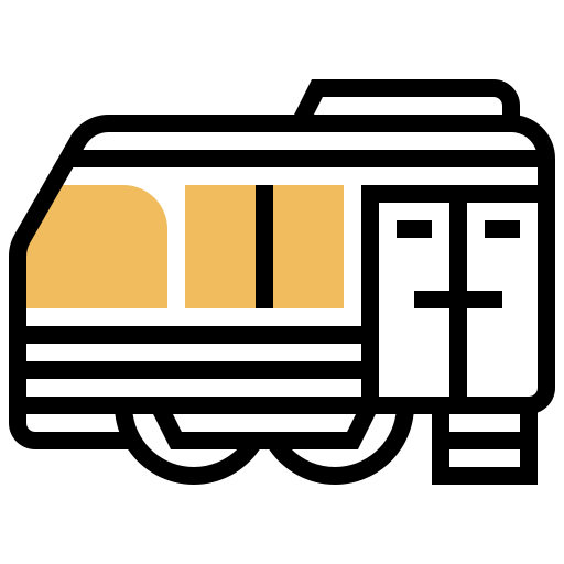 Train cargo icon