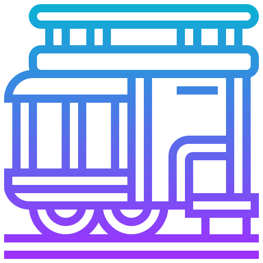Cable car icon
