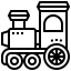 Steam locomotive icon 64x64