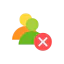 Unfollow icon 64x64