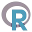 R icon 64x64