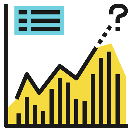 Bar graph icon