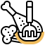 Healthy food icon 64x64