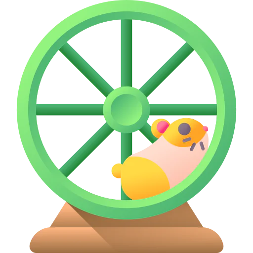 Hamster wheel icon