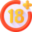 +18 icon 64x64