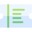 Boarding pass icon 64x64