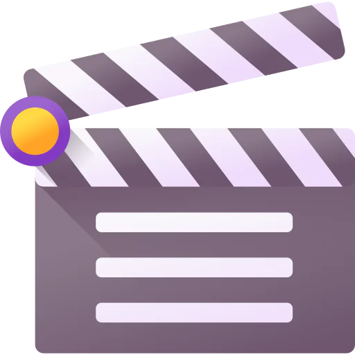 Clapperboard icon