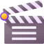 Clapperboard icon 64x64