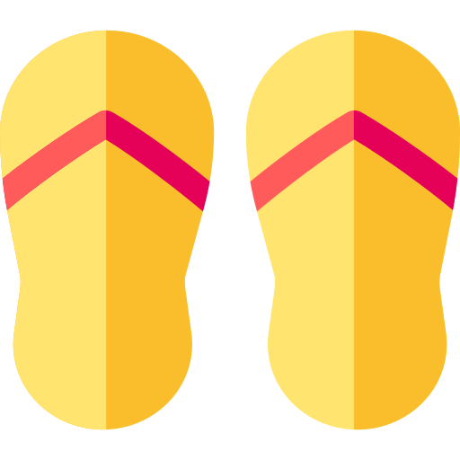 Flip flops icon