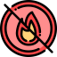 No fire アイコン 64x64