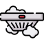 Smoke detector icon 64x64
