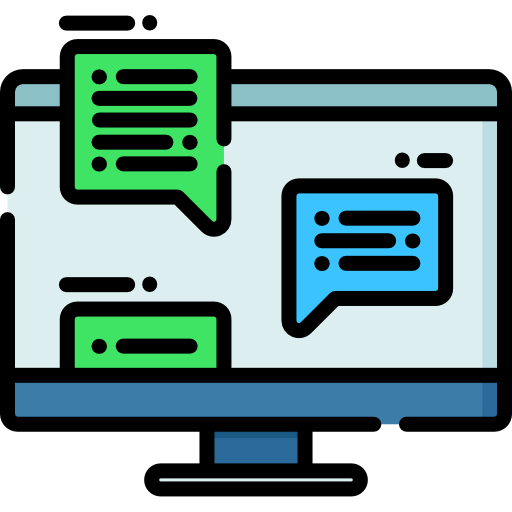 Web chat icon
