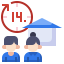 Stay at home icon 64x64