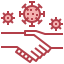 No handshake ícono 64x64