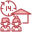 Stay at home icon 64x64