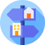 Directional sign icon 64x64
