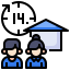 Stay at home icon 64x64