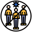 Avoid crowds icon 64x64