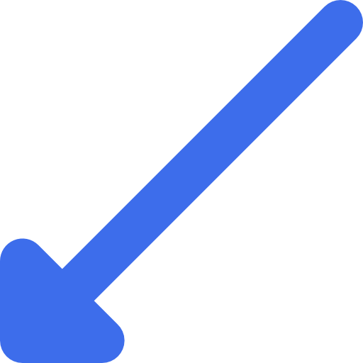 Diagonal arrow icon