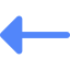 Left arrow icon 64x64